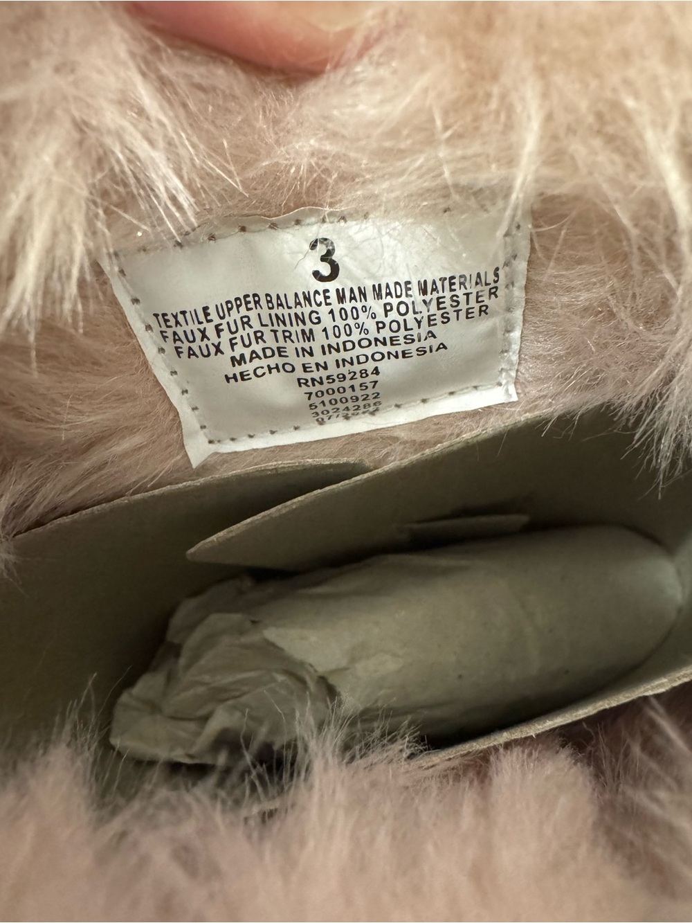The Children's Place Blush Faux-Fur Suede Girls' Boot - Picture 7 of 7